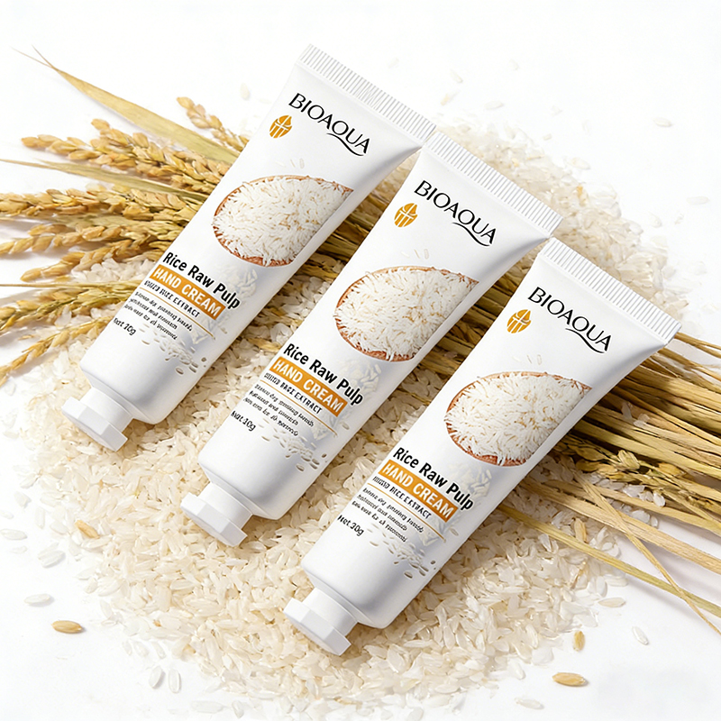 Skincare Bioaqua - 3/5pcs BIOAQUA White Rice Hand Cream