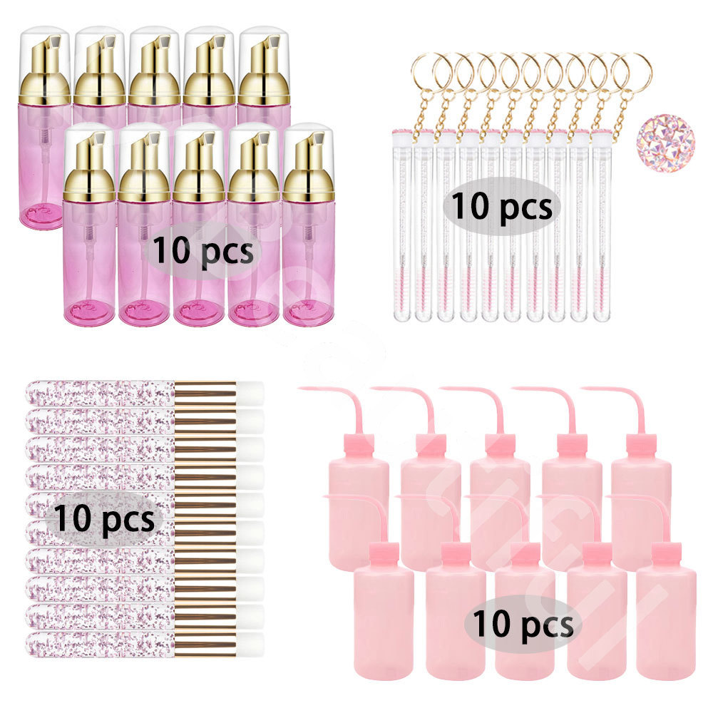 Skincare Ingredients Checker - 40Pcs/Set Grafting Eyelash Cleaning Set 60ML