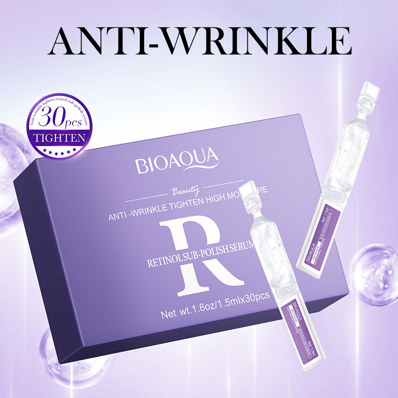 30pcs BIOAQUA Retinol Vitamin  - مراجعة Skincare Bioaqua وسعره