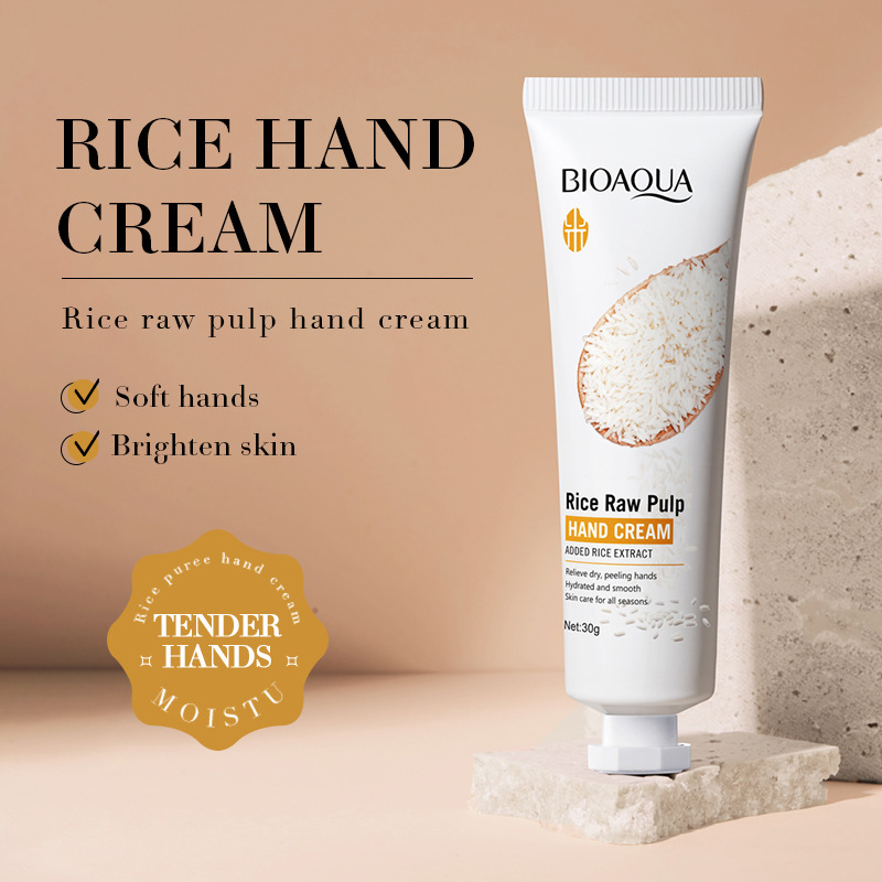 3/5pcs BIOAQUA White Rice Hand - مراجعة Skincare Bioaqua وسعره