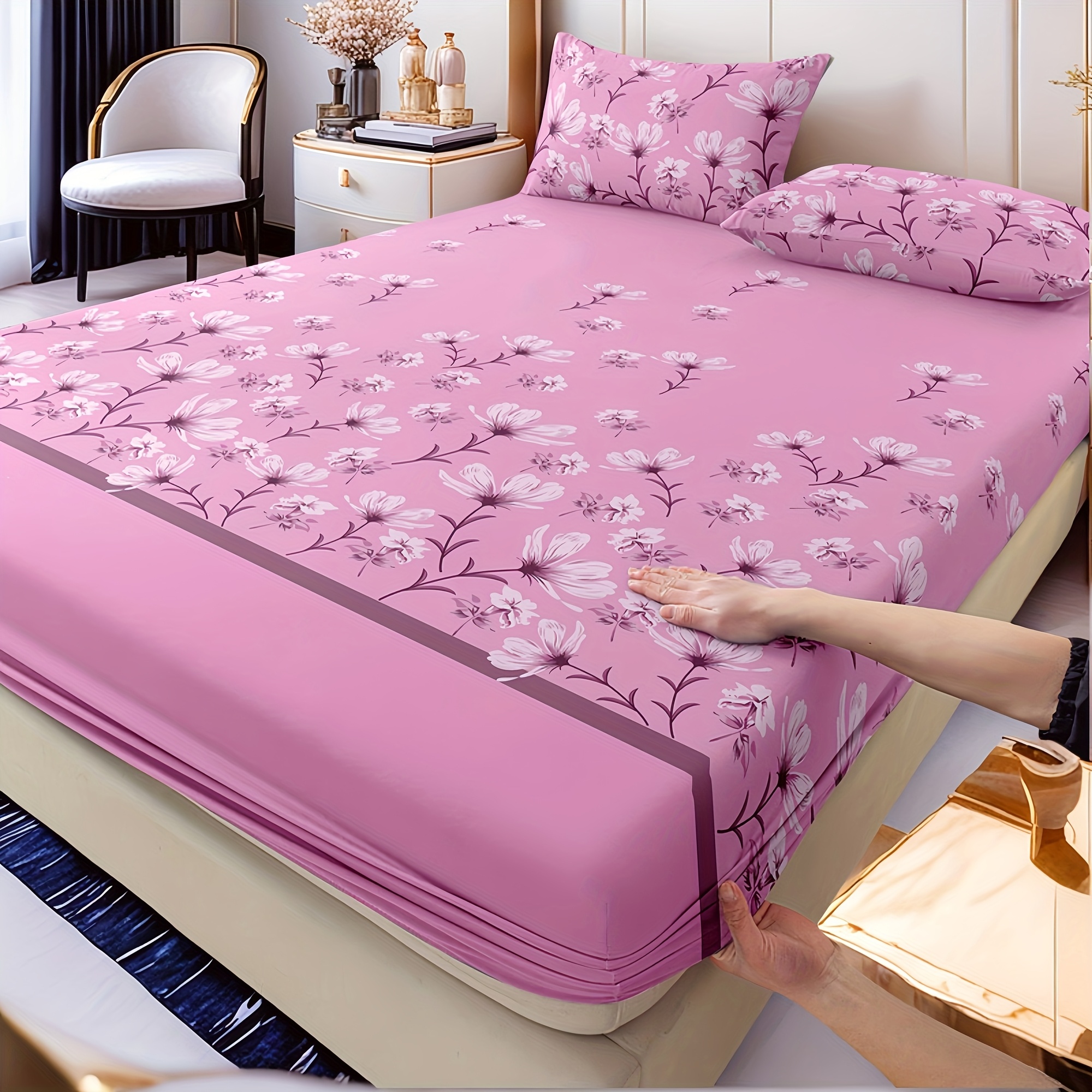 Pink Magnolia Premium Fitted S - مراجعة Skincare Queen وسعره