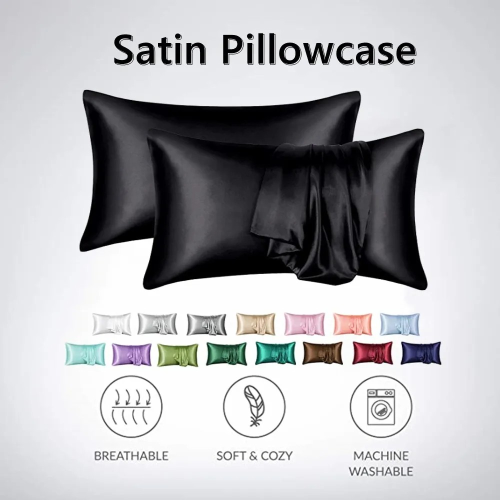 2pcs/lot Queen Size Solid Silk - مراجعة Skincare Queen وسعره