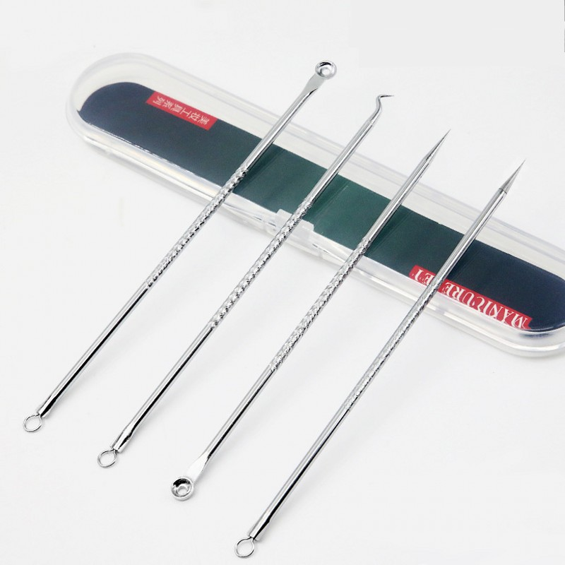 4pcs/set Acne Removal Needles  - مراجعة Skincare Ingredients Checker وسعره