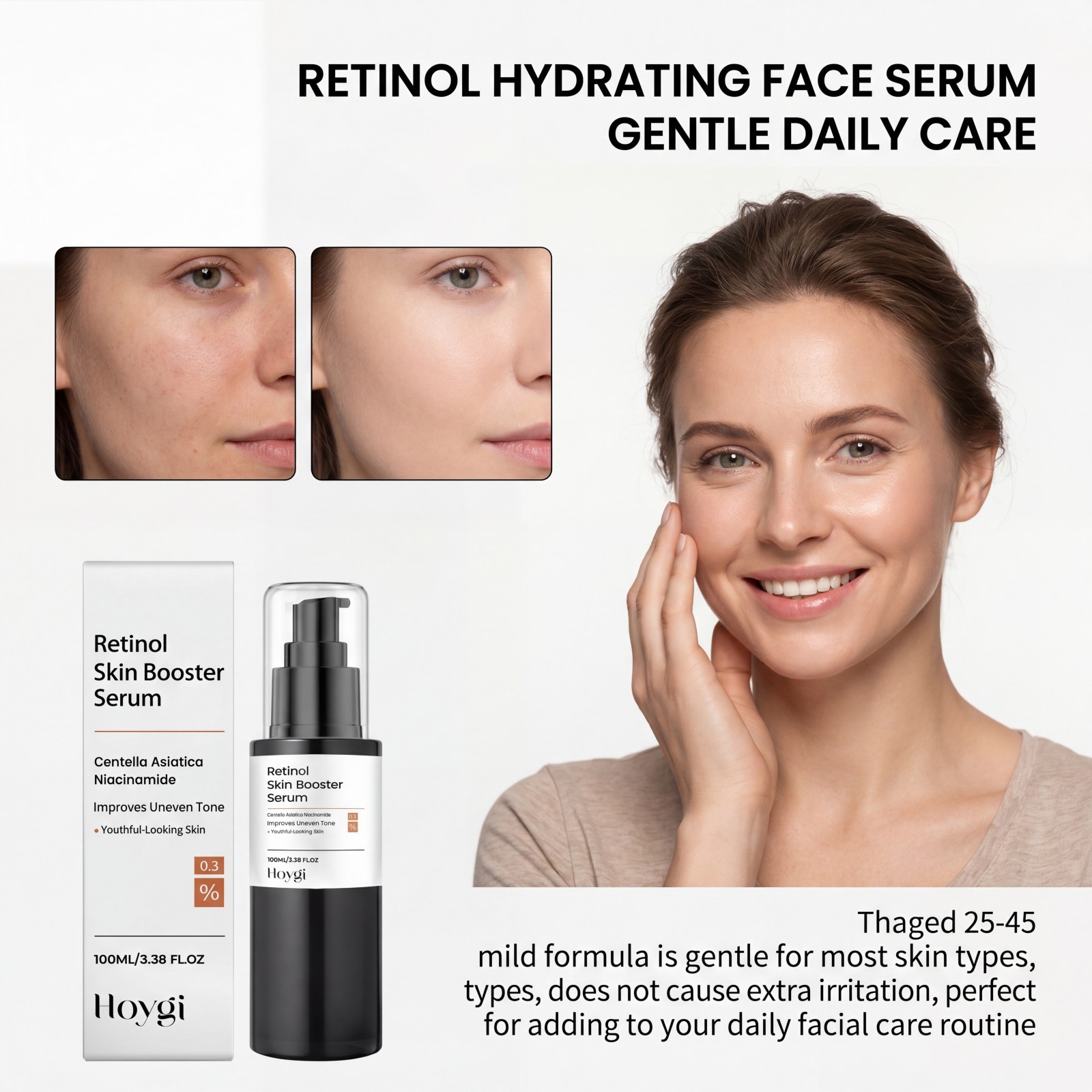 100ml Retinol Skin Booster Ser - مراجعة Skincare Ingredients وسعره