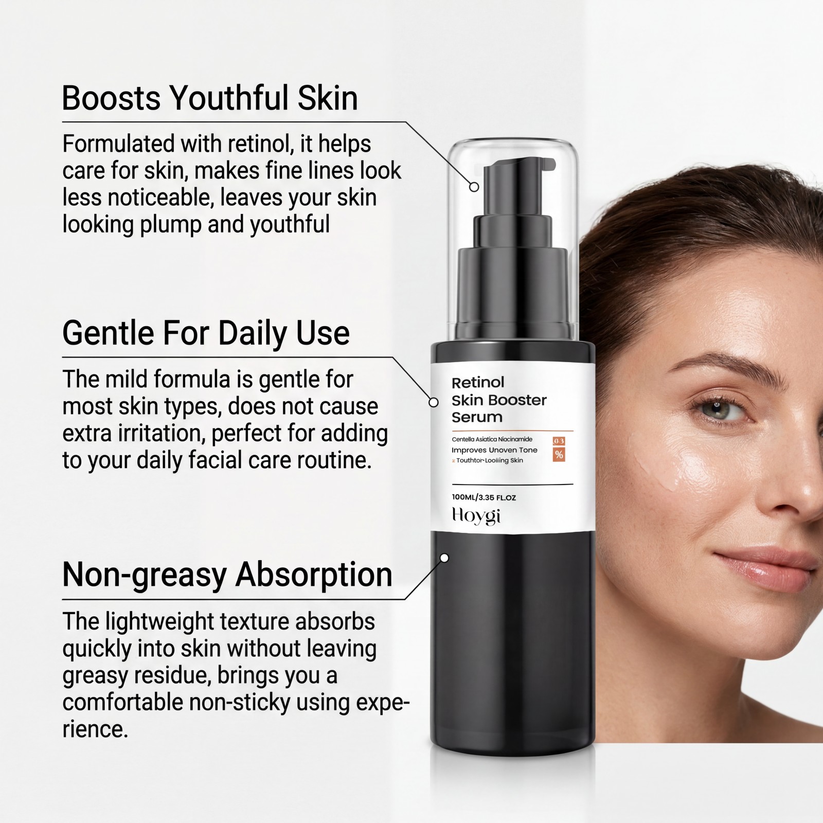 100ml Retinol Skin Booster Ser - مراجعة Skincare Ingredients وسعره