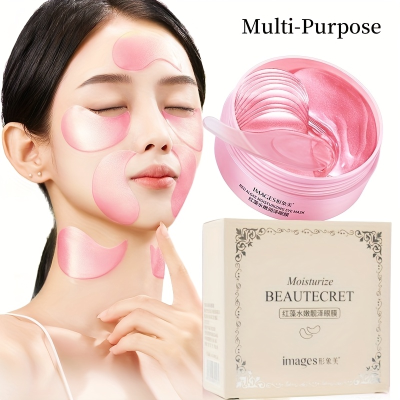 60 Pieces of Red Algae Eye Mas - مراجعة Skincare Ingredients وسعره