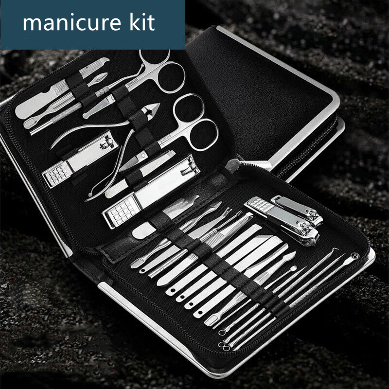 11-26 Pcs Manicure Set Stainle - مراجعة Skincare Ingredients Checker وسعره