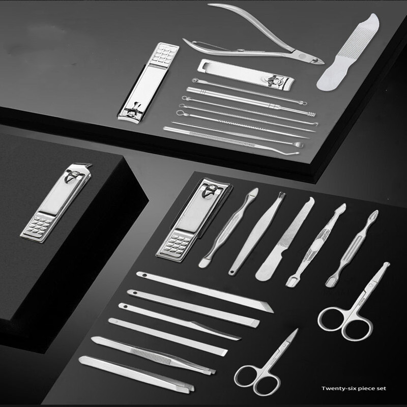 11-26 Pcs Manicure Set Stainle - مراجعة Skincare Ingredients Checker وسعره