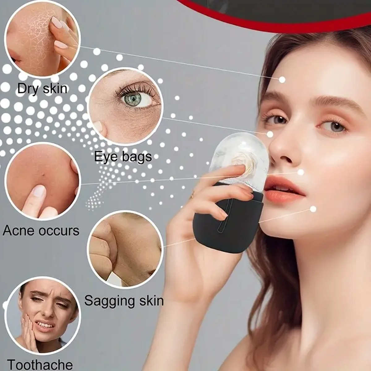 Ice Face Roller Set 1/2/3pcs F - مراجعة Skincare Ingredients Checker وسعره