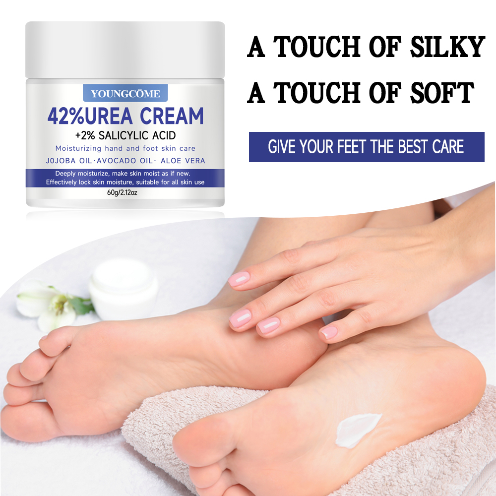 YOUNGCOME 42% urea cream +2% s - مراجعة Urea Foot Cream وسعره