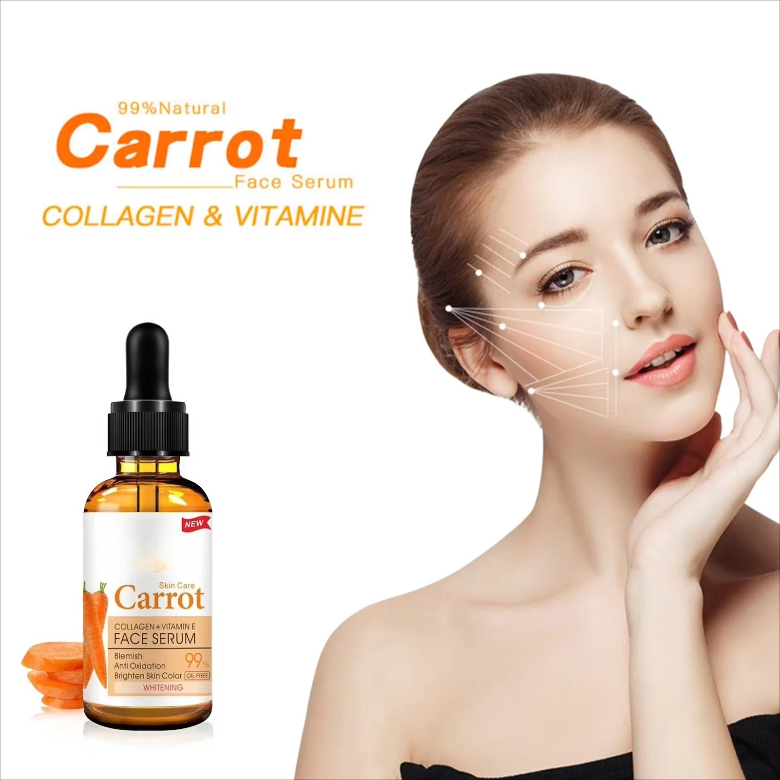 Beauty Carrot Serum Facial Rep - مراجعة Alpha Arbutin Serum وسعره