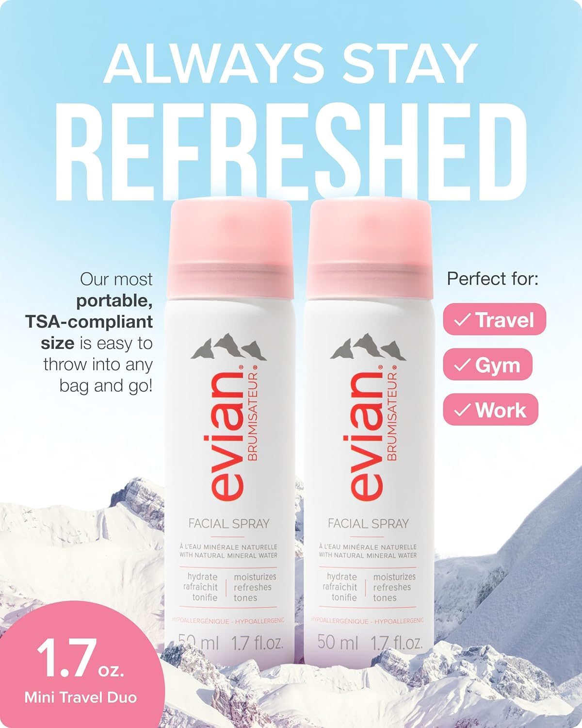 Hydrating Mineral Water Mist f - مراجعة Face Mist Mineral وسعره