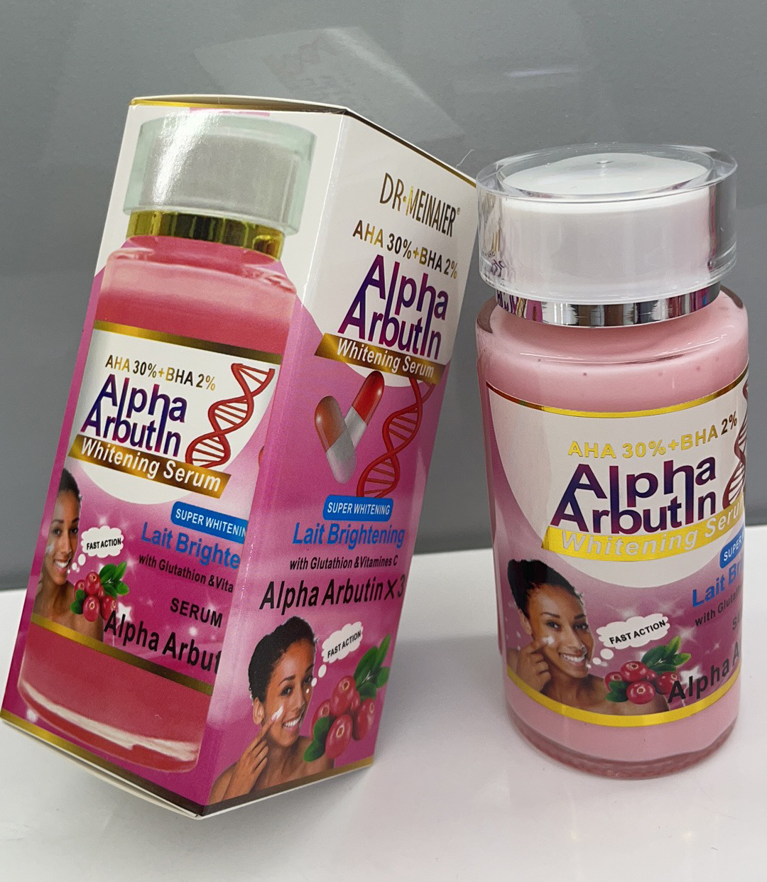 Alpha Arbutin Serum AHA 30%+ B - مراجعة Alpha Arbutin Serum وسعره