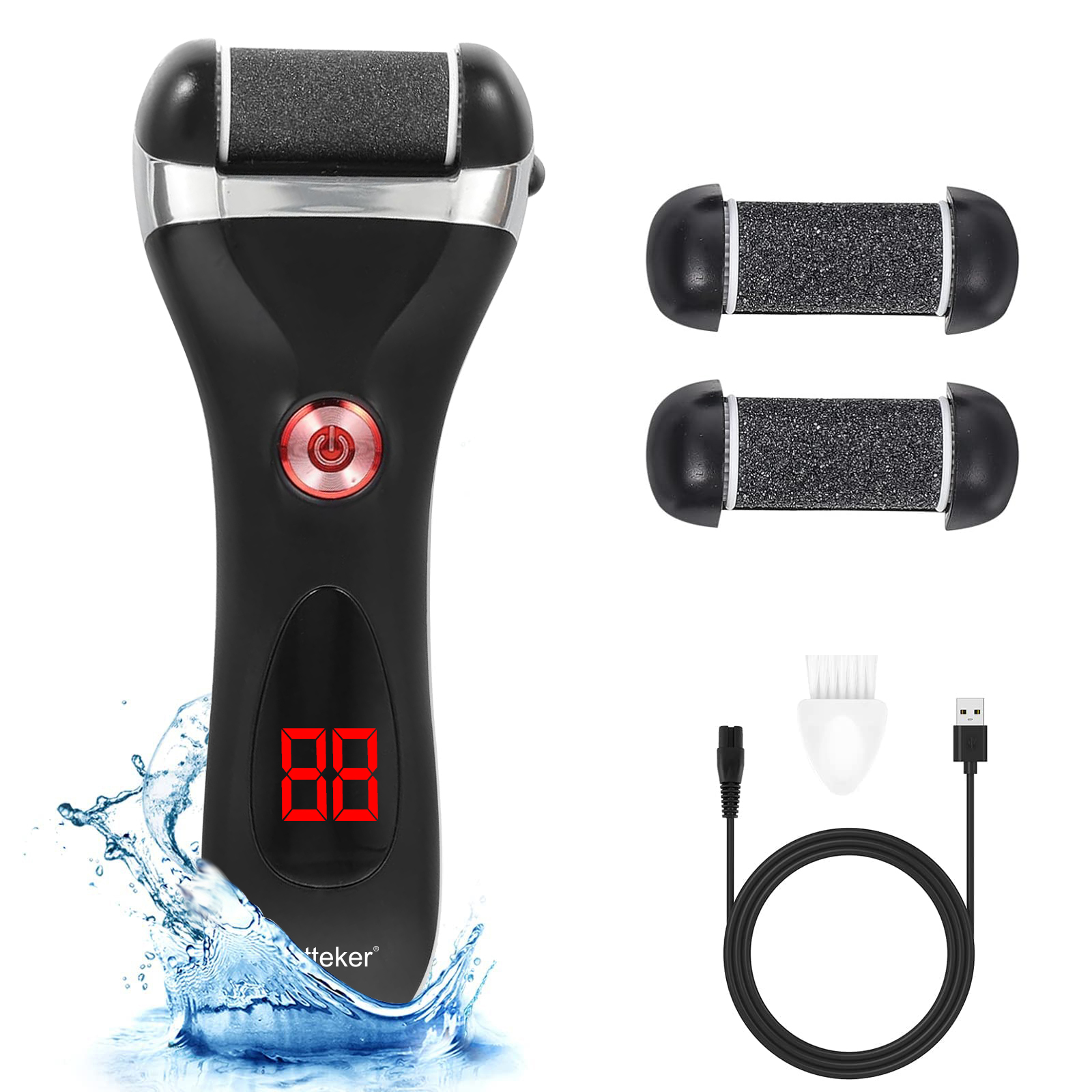 Hatteker Electric Foot File Ca - مراجعة Skincare Ingredients Checker وسعره