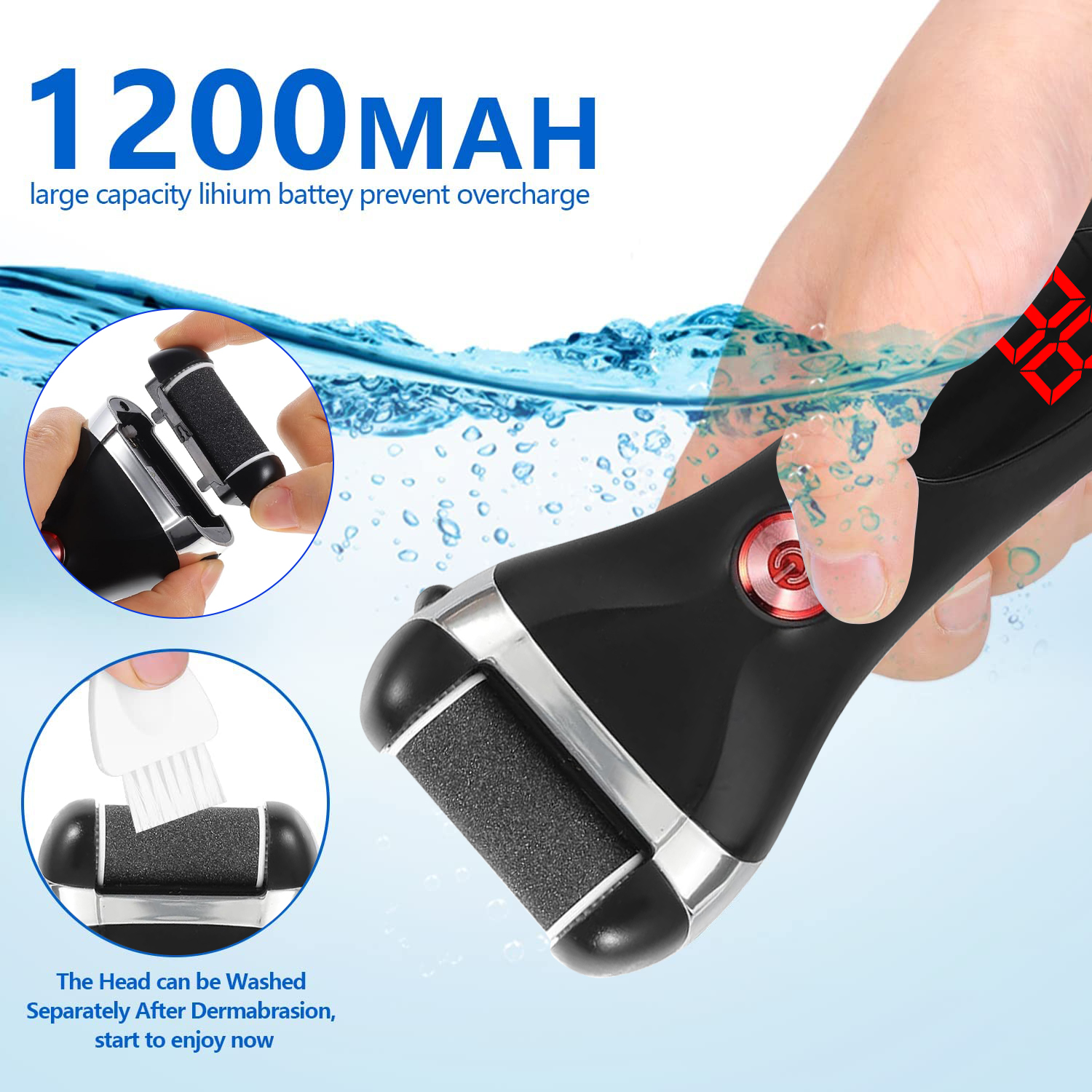 Hatteker Electric Foot File Ca - مراجعة Skincare Ingredients Checker وسعره