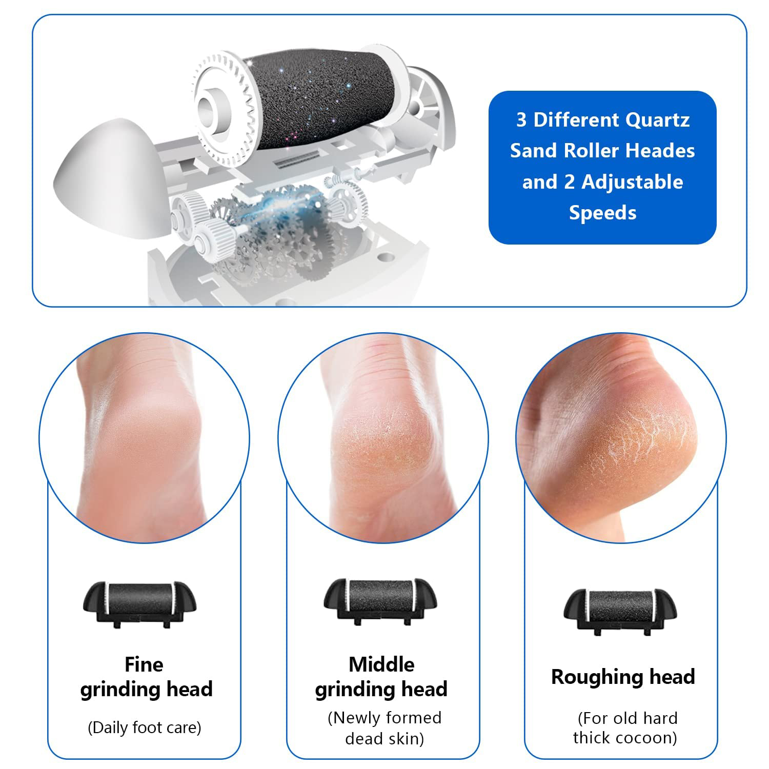 Hatteker Electric Foot File Ca - مراجعة Skincare Ingredients Checker وسعره