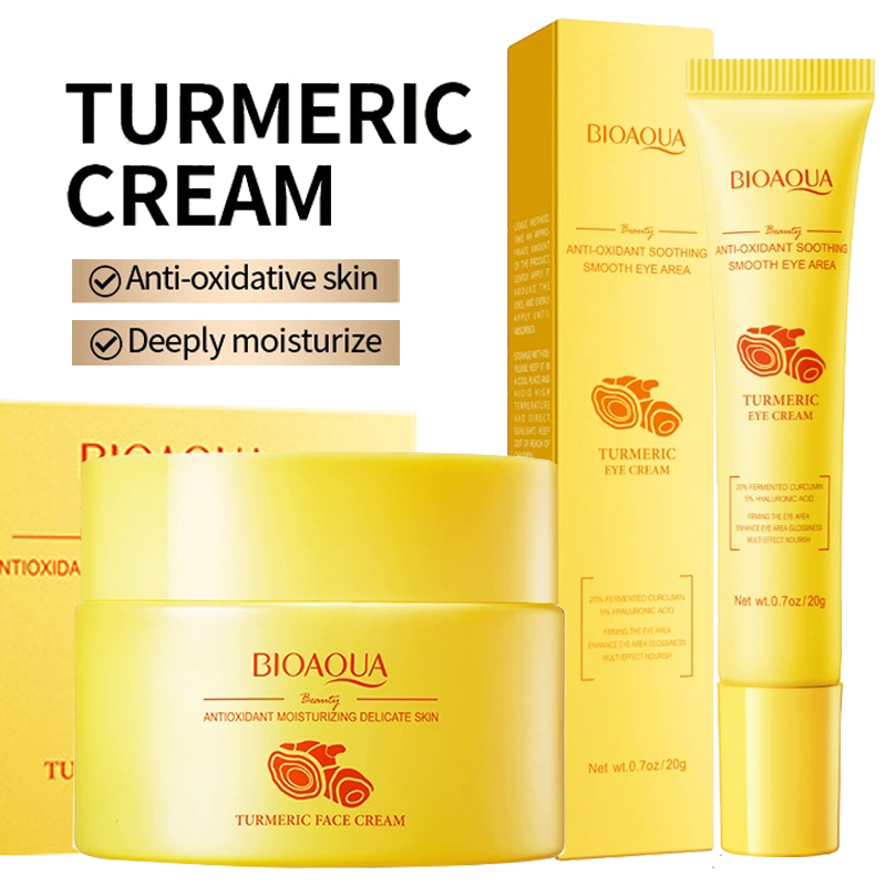 BIOAQUA Turmeric Skin Care Set - مراجعة Skincare Bioaqua وسعره