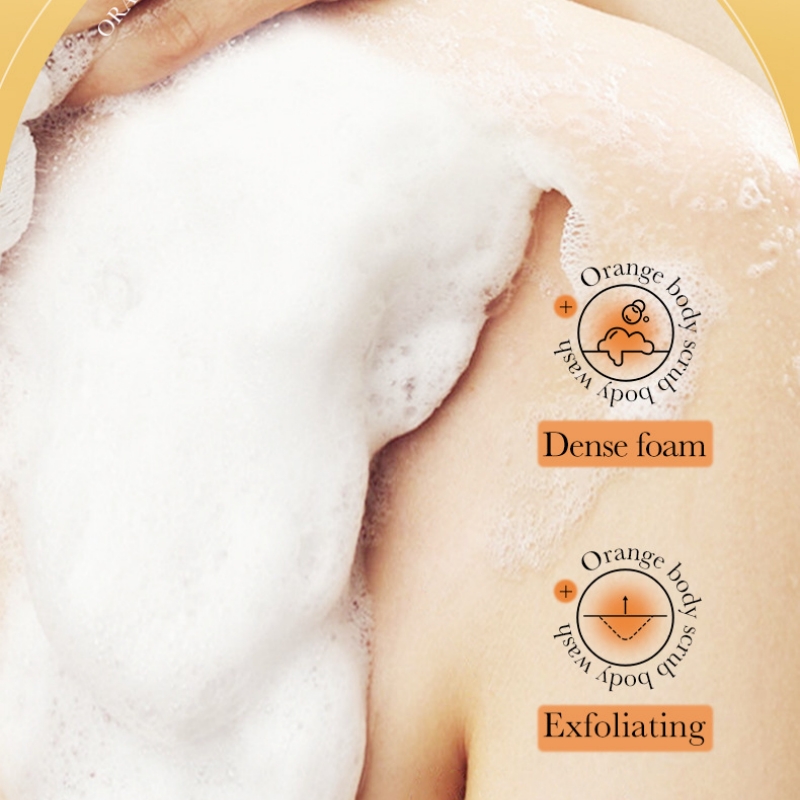 300ml Orange Body Scrub Shower - مراجعة Skincare Ingredients وسعره