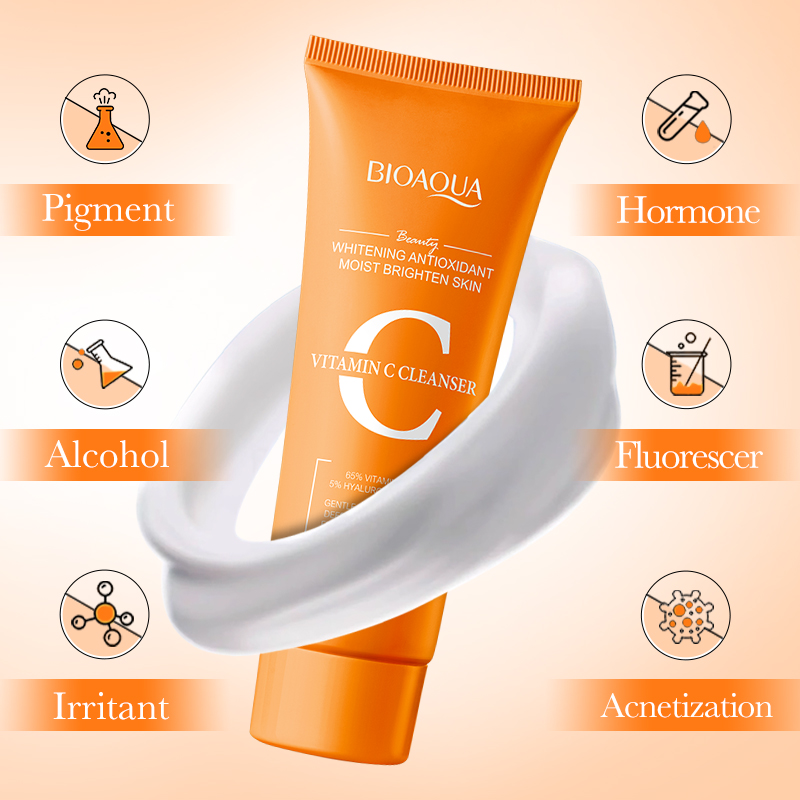 BIOAQUA Vitamin C Facial Clean - مراجعة Skincare Bioaqua وسعره