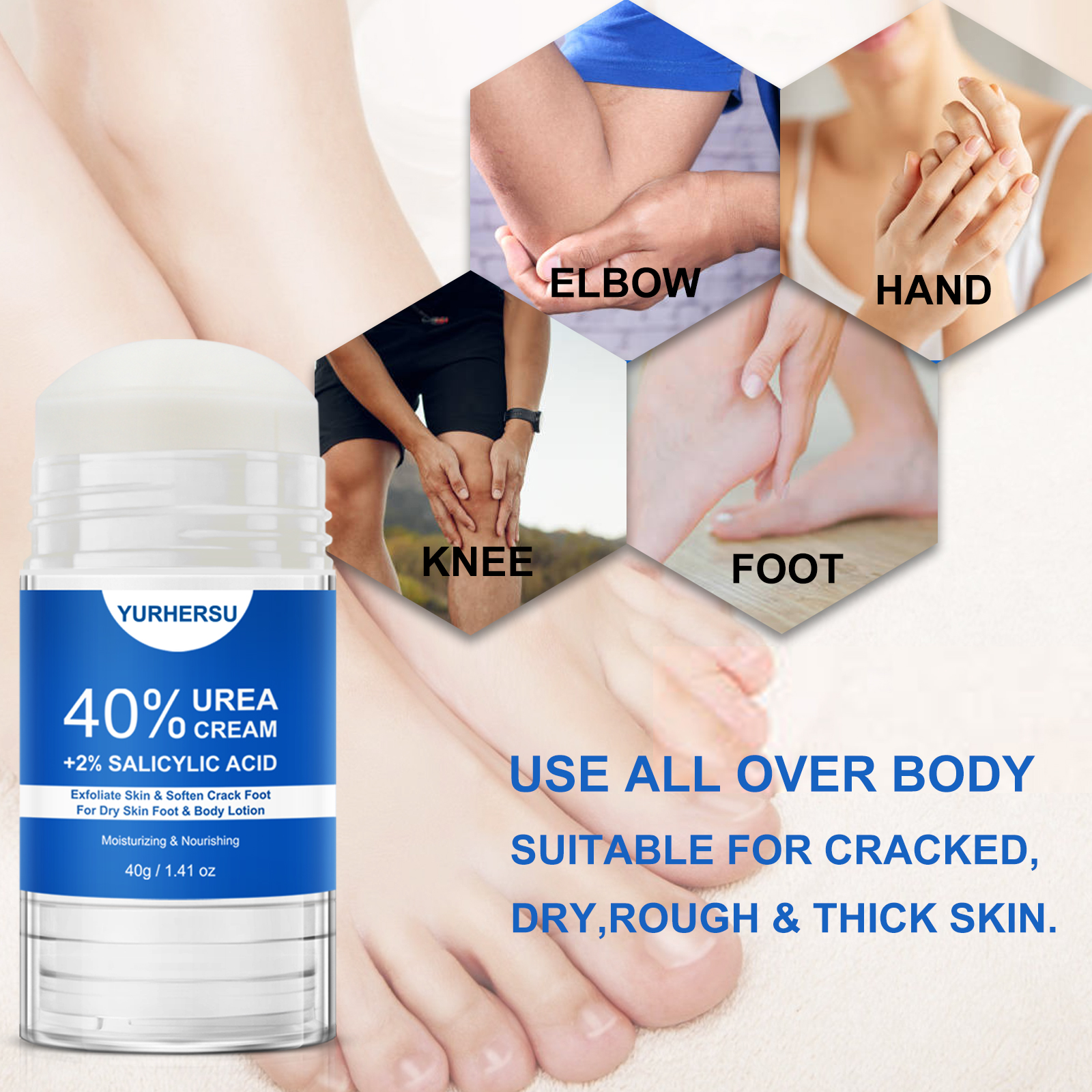 40% Urea Foot Cream Stick - Mo - مراجعة Urea Foot Cream وسعره