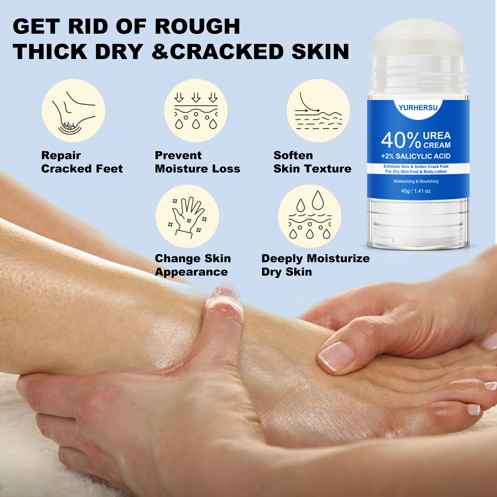 40% Urea Foot Cream Stick - Mo - مراجعة Urea Foot Cream وسعره